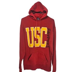 USC Trojans Red Hoodie Sweatshirt Unisex Size S University Collegiate California